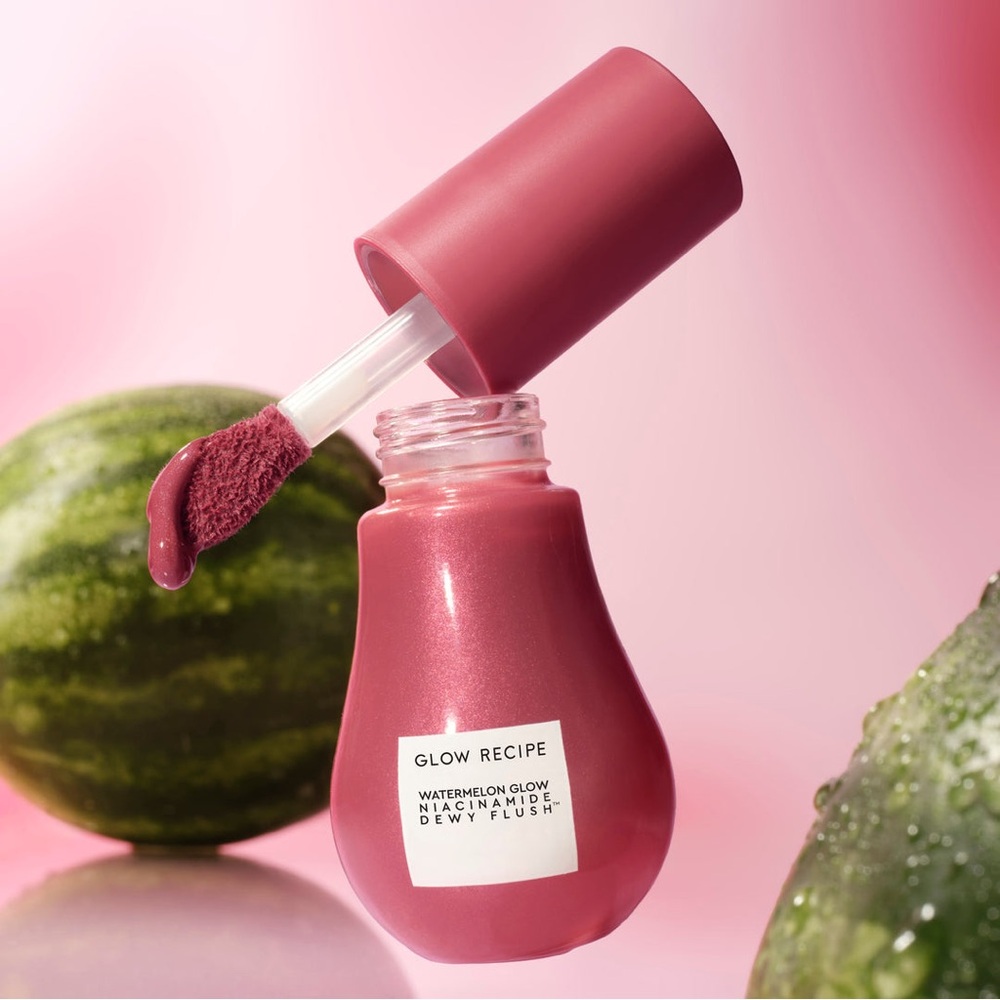 Watermelon Glow Niacinamide Dewy Flush Shade Warm Berry Plum